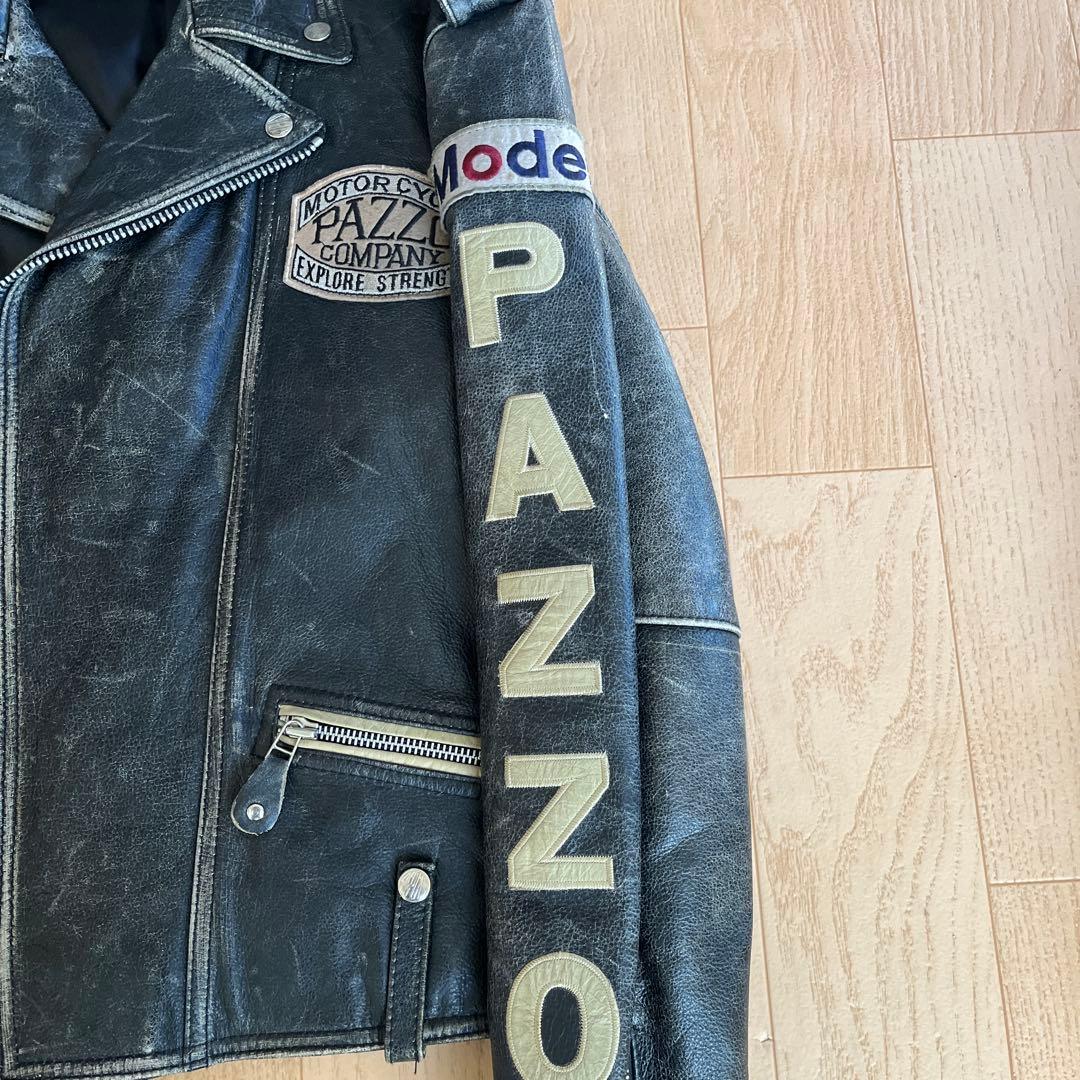 PAZZOレザーライダースジャケット