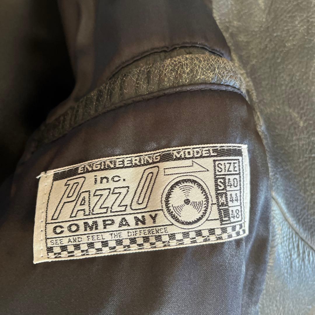 PAZZOレザーライダースジャケット