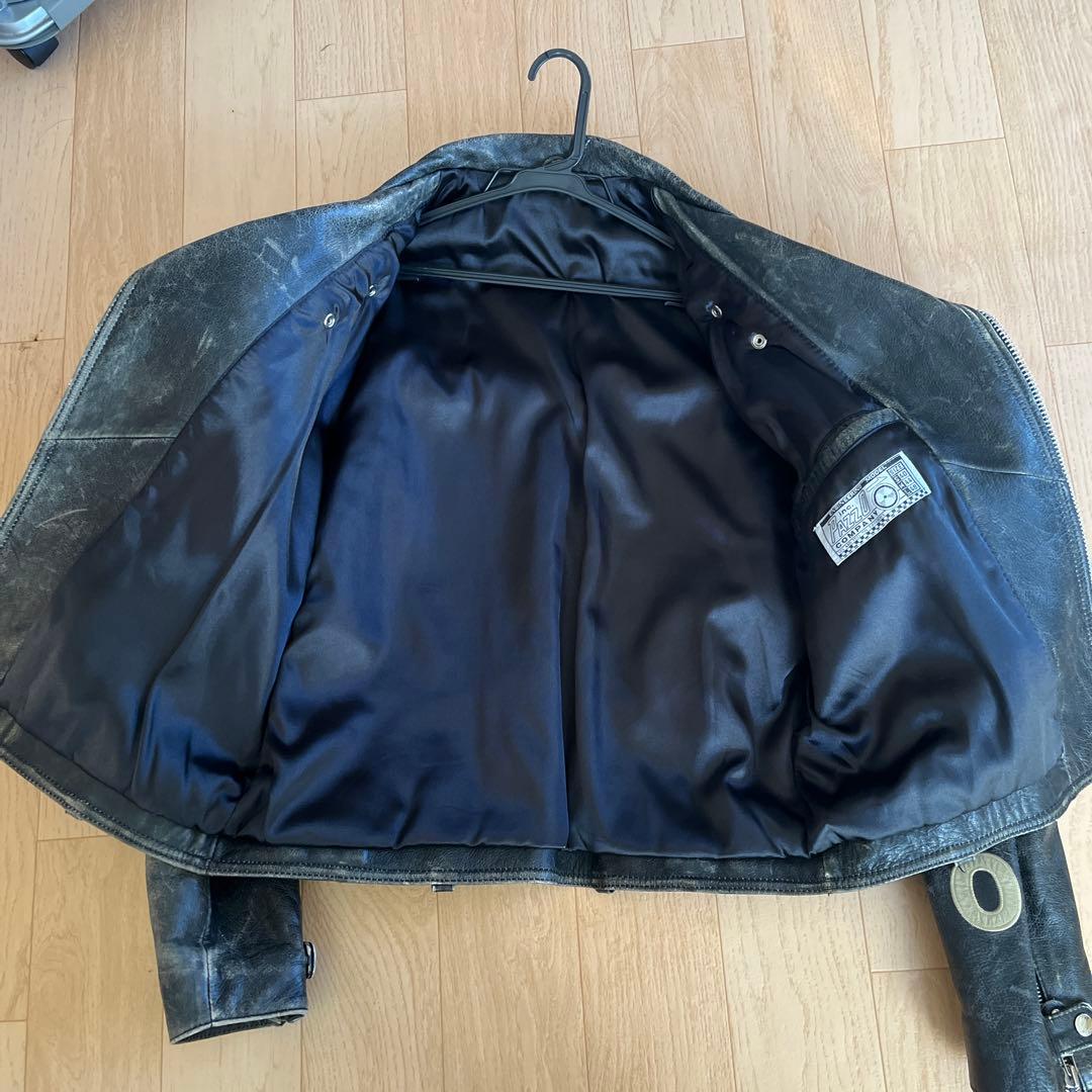 PAZZOレザーライダースジャケット
