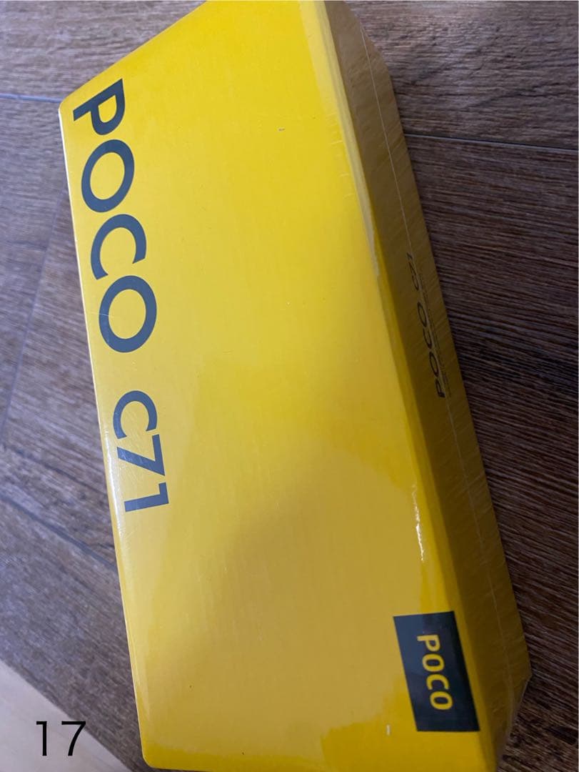 poco c71 ブラック128GB 4GB