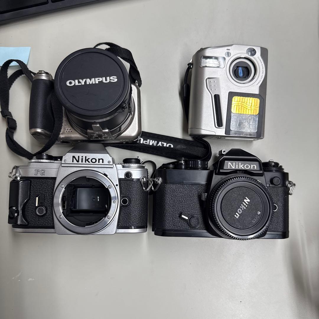 ジャンク品　カメラ4個