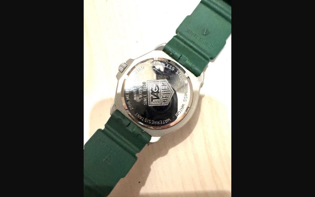 TAG HEUER タグホイヤー／WA1212／時計 クォーツ グリーン／