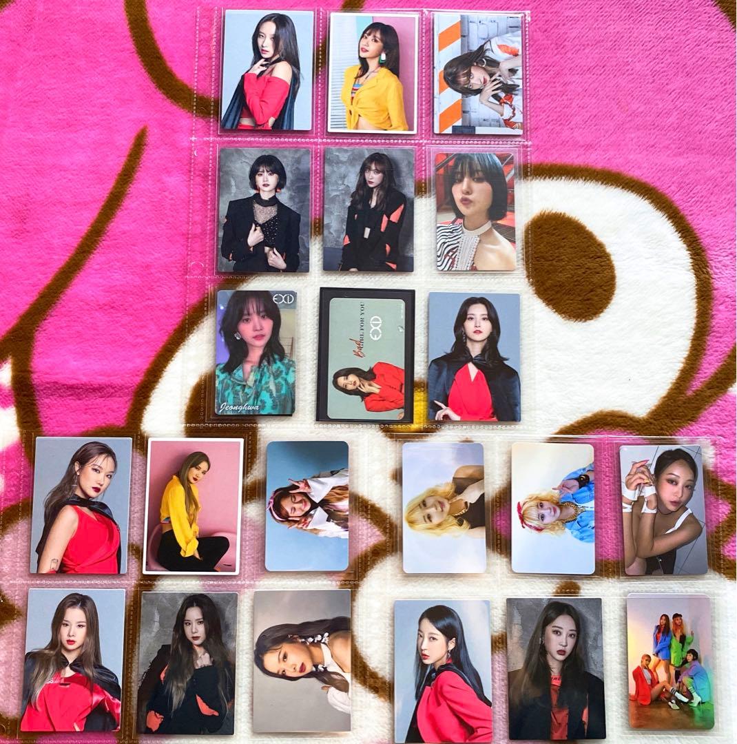 EXID トレカ セット まとめ売り ハニ Trouble AH YEAH 他