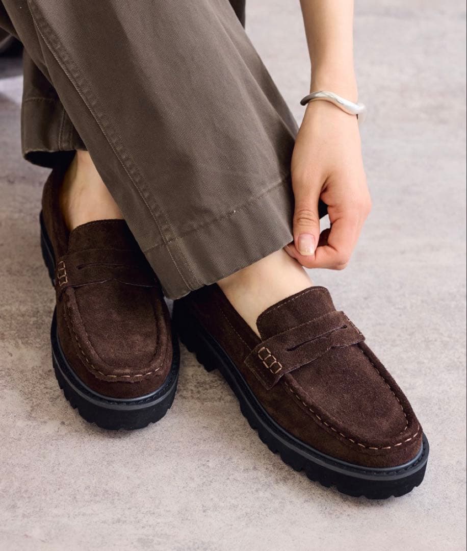 新品【REMME/レメ】ボリュームローファー