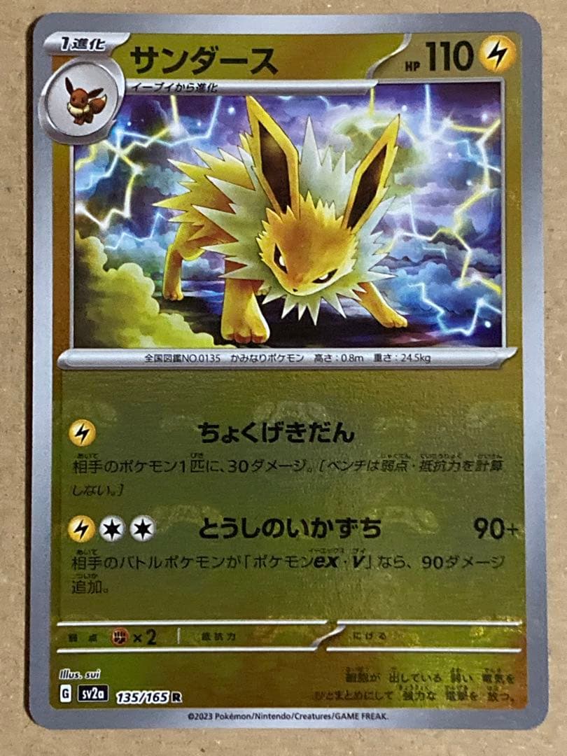 サンダース(マスターボール柄/ミラー仕様)