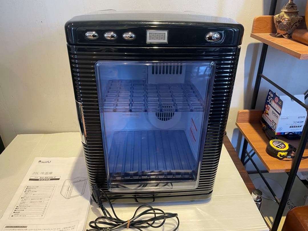 アズマ　SU-RE20LCD 20L 冷温庫 デジタル温度表示