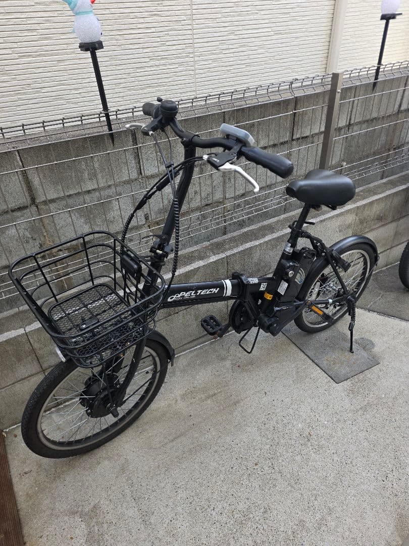 【新宿/中野/杉並】 PELTECH ペルテック 折りたたみ電動アシスト自転車