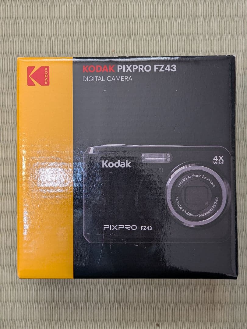 【新品未使用】KODAK PIXPRO FZ43 デジタルカメラ ブラック