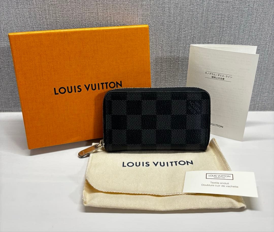 ルイヴィトン　ジッピーパース ダミエ グラフィット　 N63076