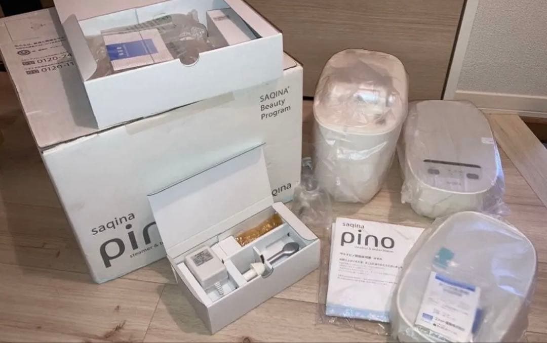 未使用品　サキナピノsaqina美顔器 ホワイト