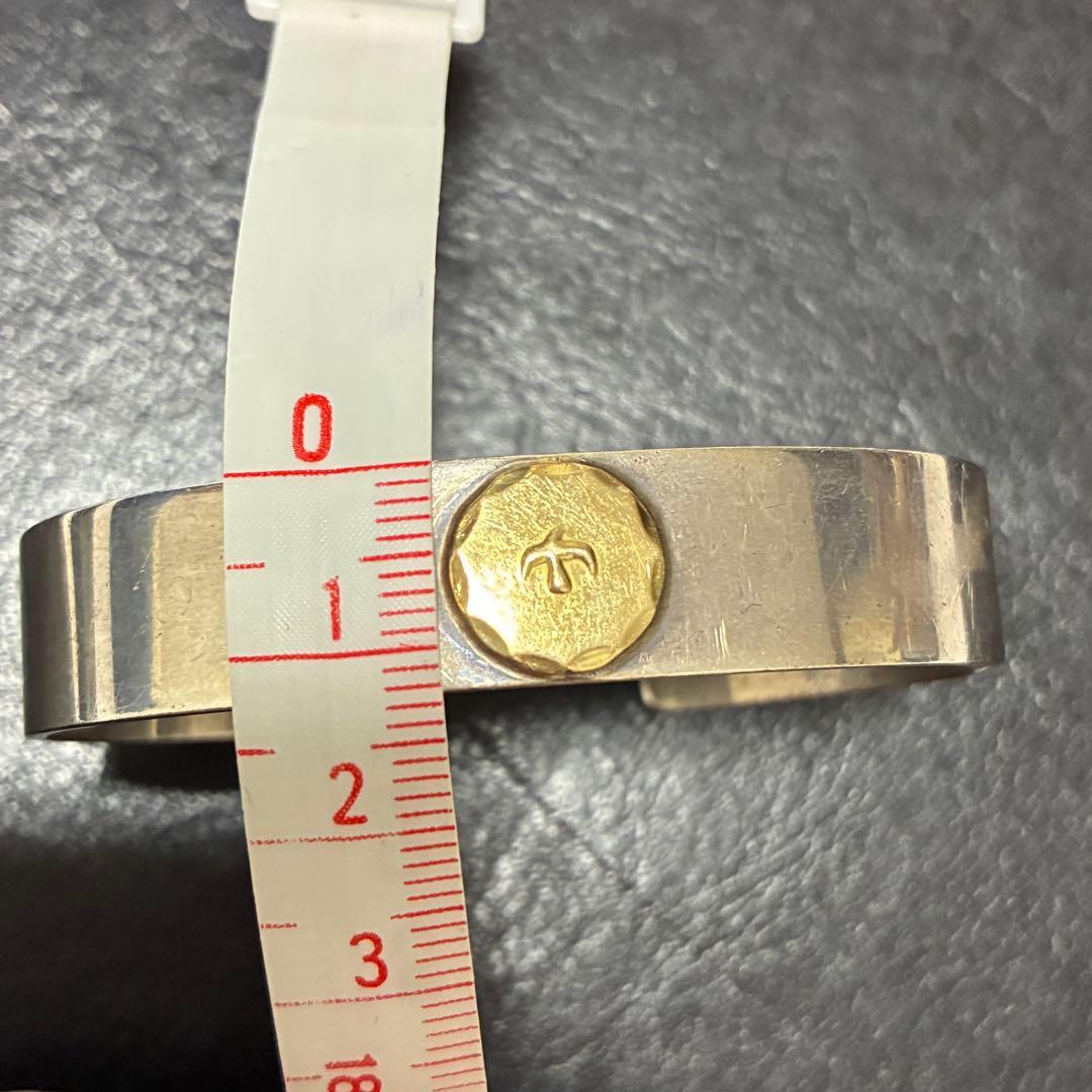 【※FYI♪さま専用】レア！goro's ゴローズ 平打ちブレス バングル M