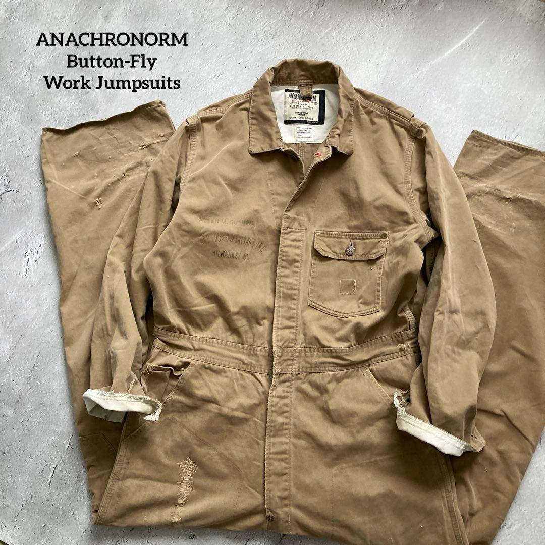 パンツ ANACHRONORM Button-Fly Work Jumpsuits