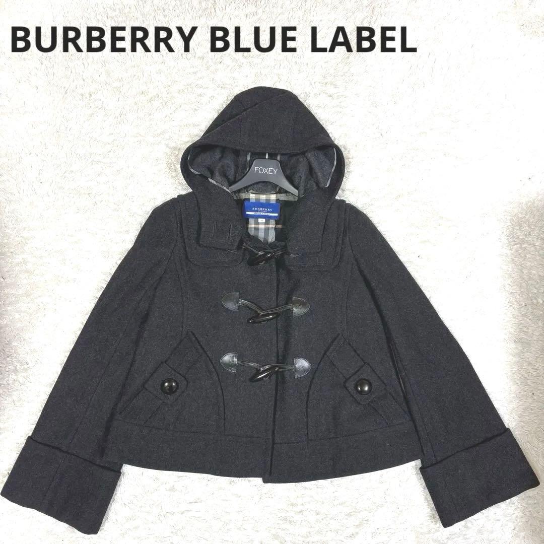 極美品✨ バーバリーブルーレーベル ショート　ダッフルコート チェックY2K