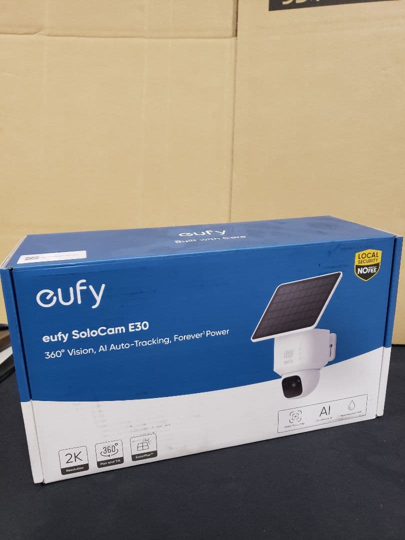 Anker eufy SoloCam E30 2K 防犯カメラ ソーラー