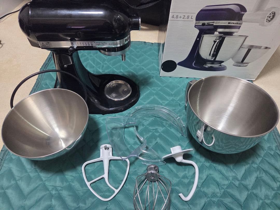 キッチンエイド スタンドミキサー 9KSM160FGOB