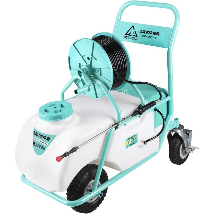★NEW！7m直射！★噴霧器 バッテリー式噴霧器 10 Mpa 60L 静音