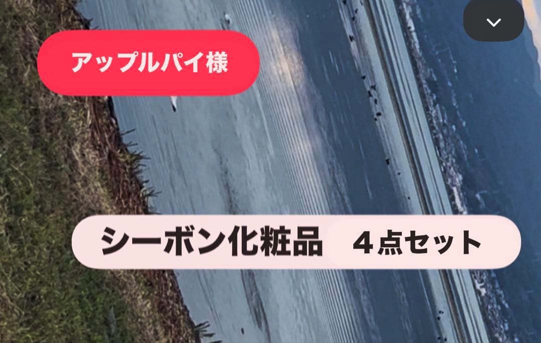 アップルパイ　シーボン化粧品 ４点セット