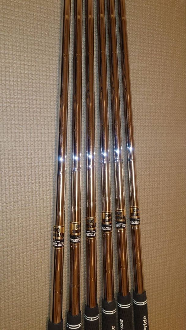 ゴルフシャフト 6本セット ダイナミックゴールドS200