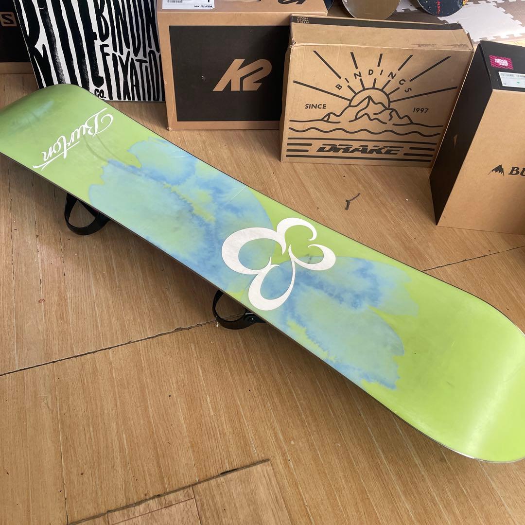 BURTON　バートン　希少130代　バインディング付　スノーボードセット