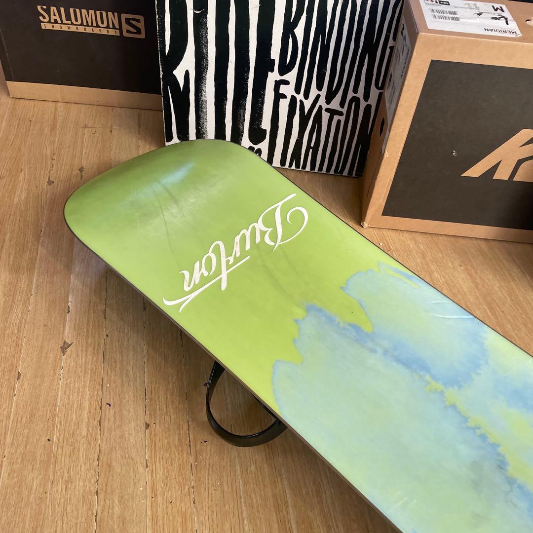 BURTON　バートン　希少130代　バインディング付　スノーボードセット