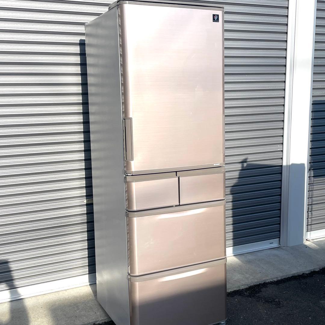 【配送設置無料】SHARP 冷蔵庫 SJ-X416J 412L どっちもドア