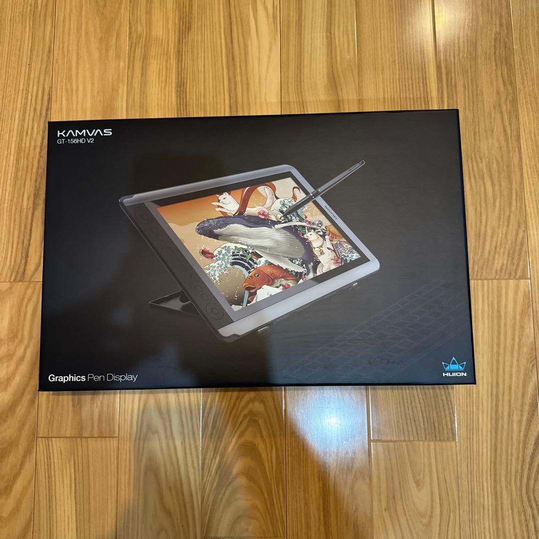新品未開封 HUION液晶ペンタブレット KAMVAS GT-156HD V2
