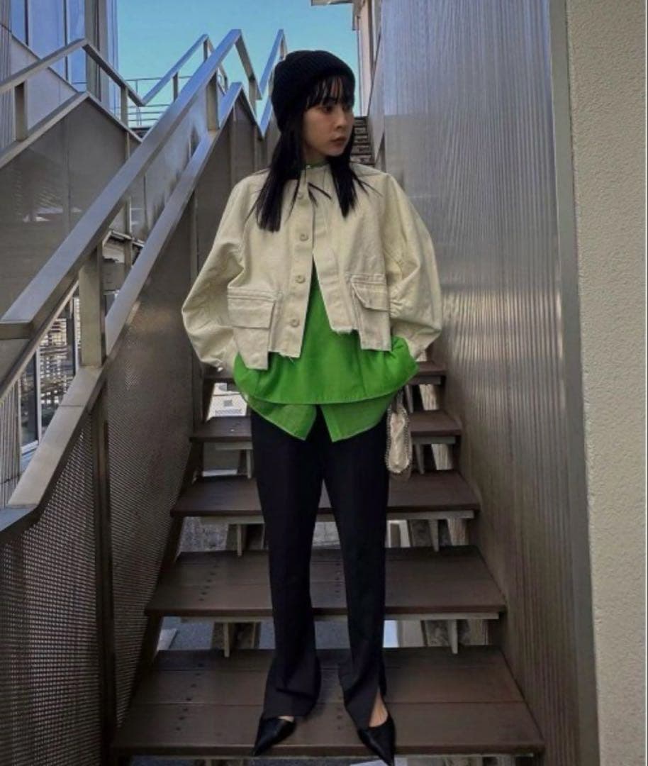 Ameri MILITARY CURVE BLOUSON ジャケット