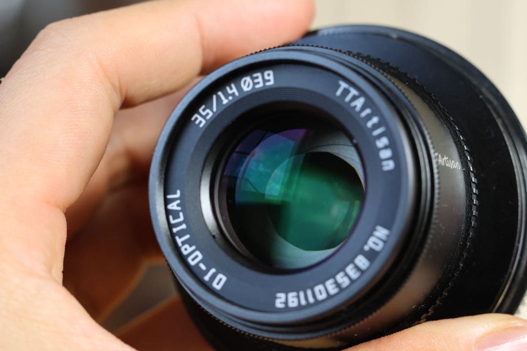 TTArtisan 35mm f1.4 Canon RFマウント用