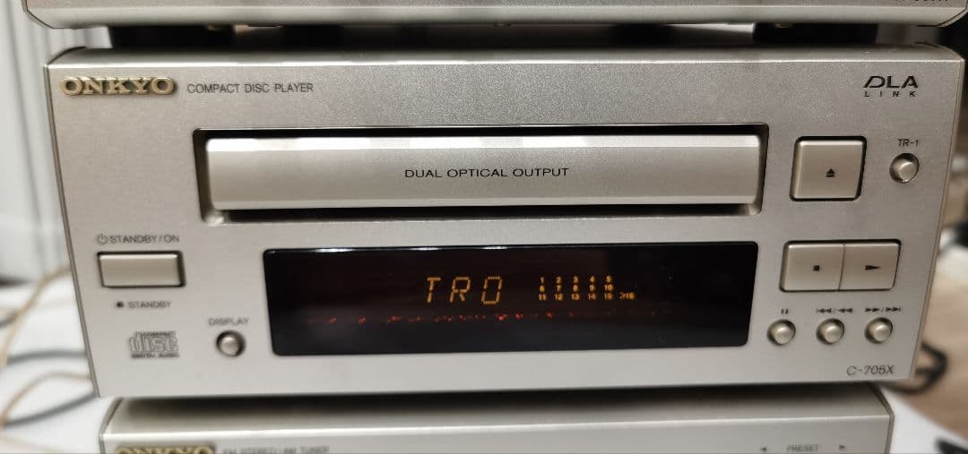 ONKYO オーディオコンポ A-907XC-705XT-405XMD-105X