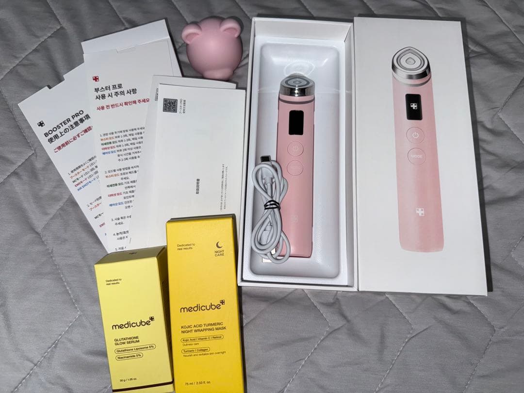 AGE-R BOOSTER PRO 美顔器　美容液パックセット