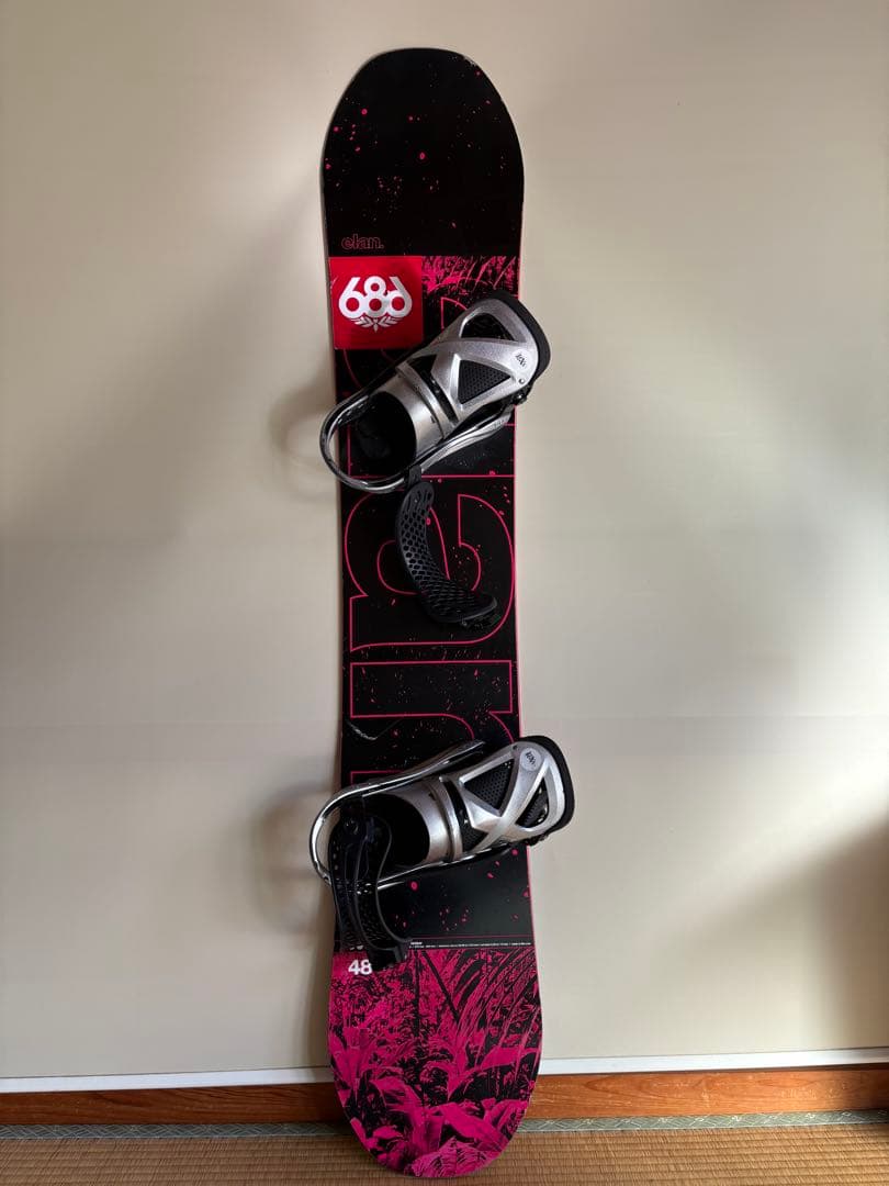 (お値下げしました)ELANスノーボード BURTONビンディング 145cm