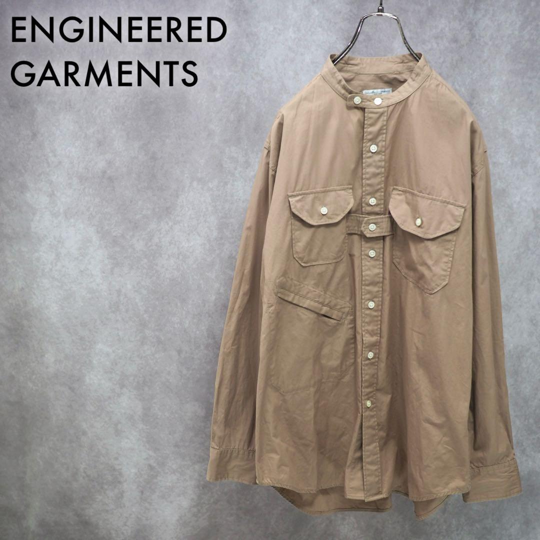 エンジニアードガーメンツ｜ Banded Collar Shirt（M）