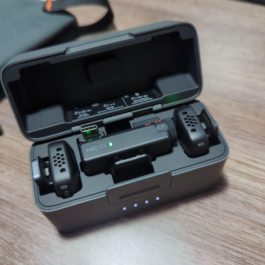 DJI MIC mini ワイヤレスマイク 充電ケース付き