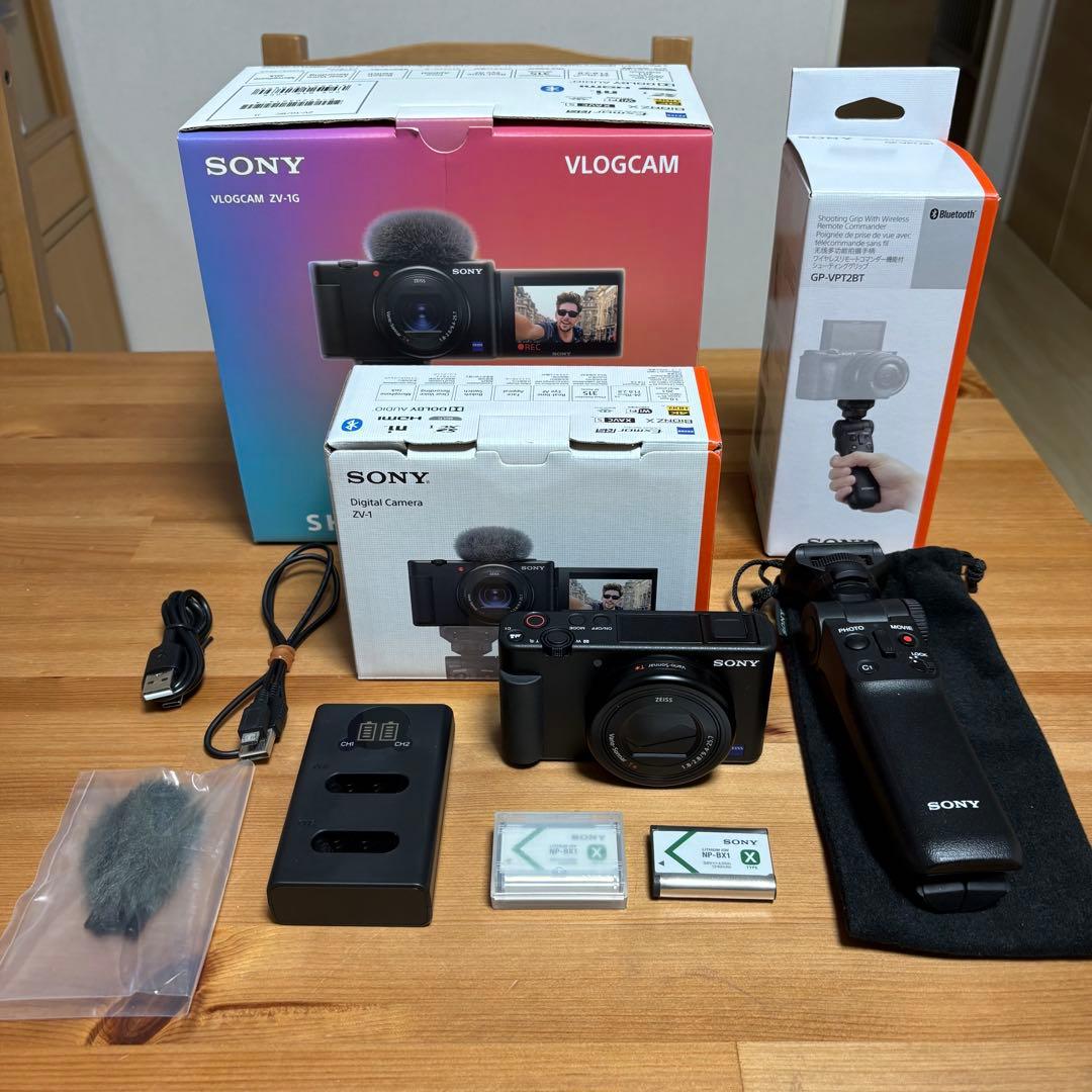 ★年末セール★【動作確認済】SONY VLOGCAM ZV-1G