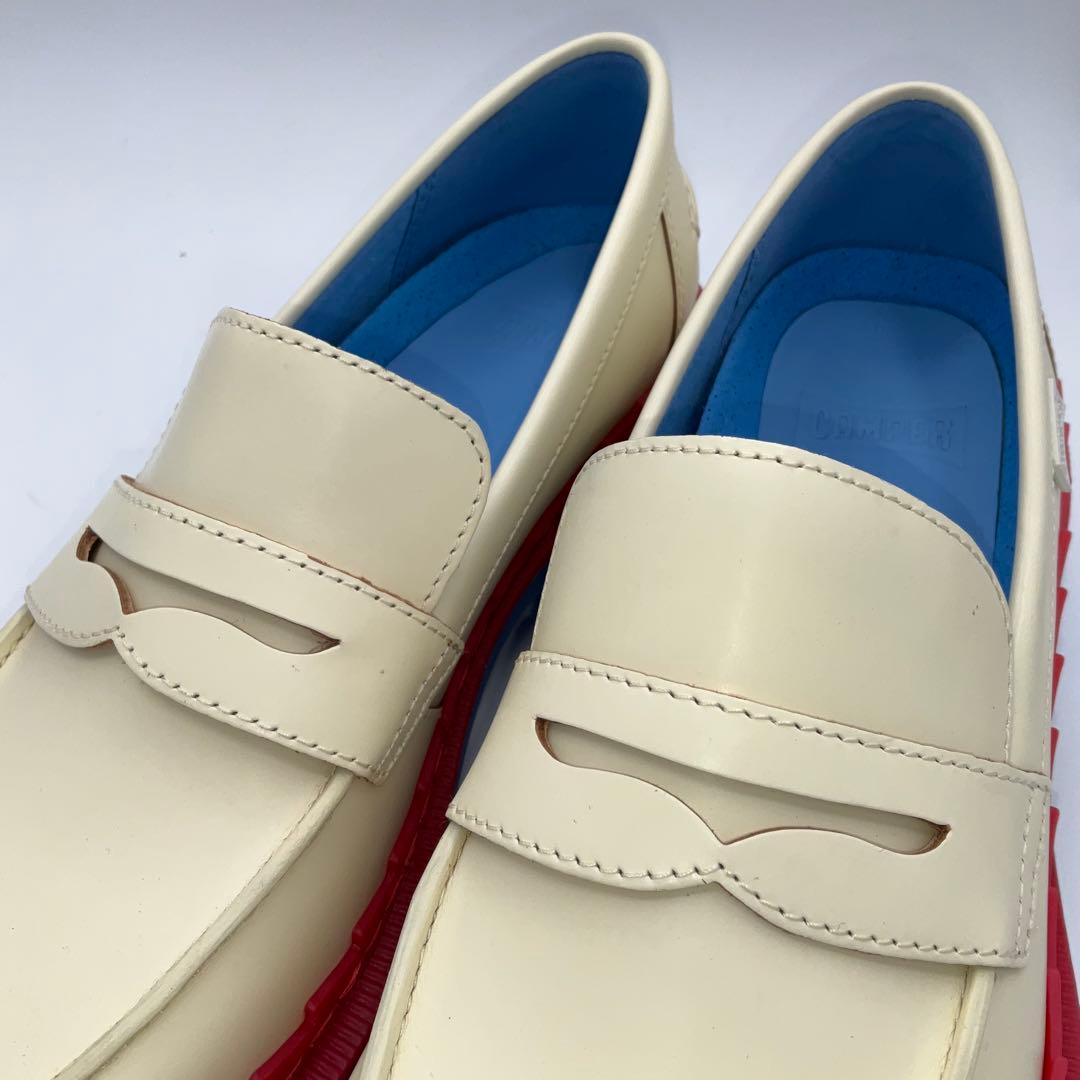s*a様 ほぼ未使用●カンペール●ローファー Taylor サイズ39 ホワイト