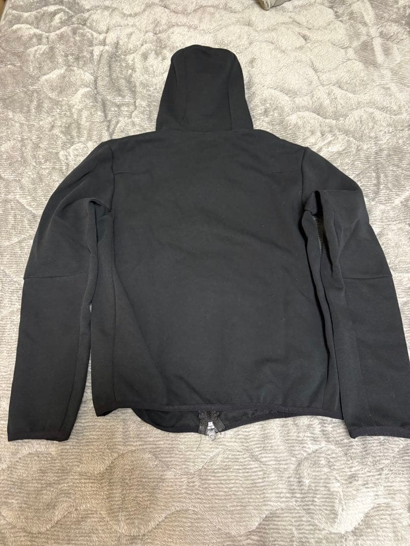 [美品]Nike テックフリース フルジップパーカー ブラック Mサイズ