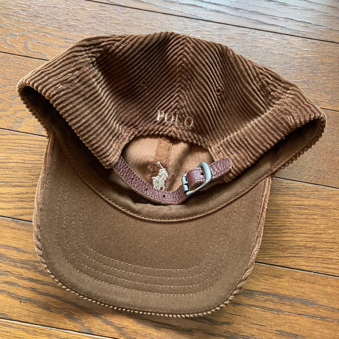 90-00s polo ralph lauren コーデュロイ キャップ