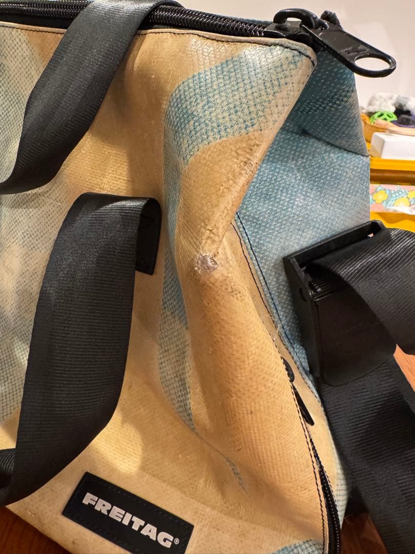 FREITAG LOIS ベージュ/スカイブルー