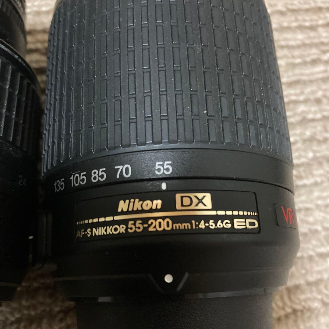 値下げ！Nikon デジタル一眼レフ カメラセット　D3000 ジャンク　レンズ