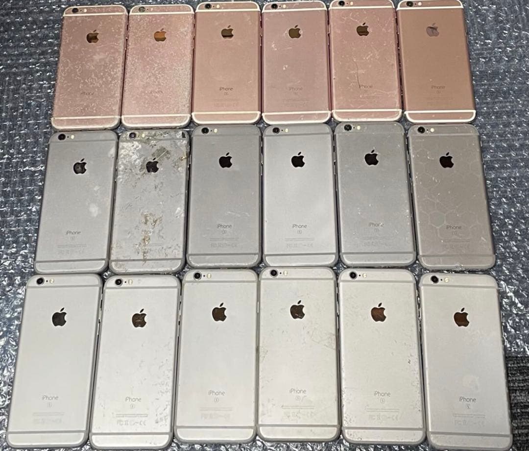 Apple アップルiPhone6s まとめて 18台セットジャンク品