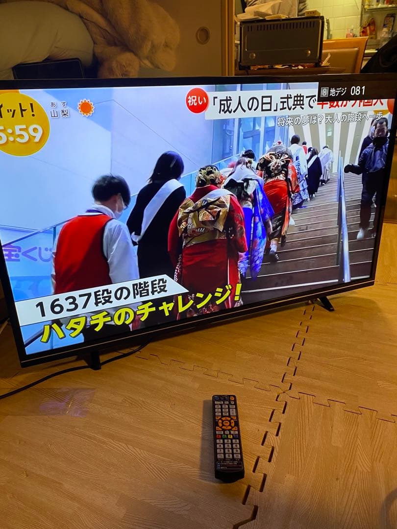 2019年製 Joyeux ジョワイユ 43インチ 4kテレビ