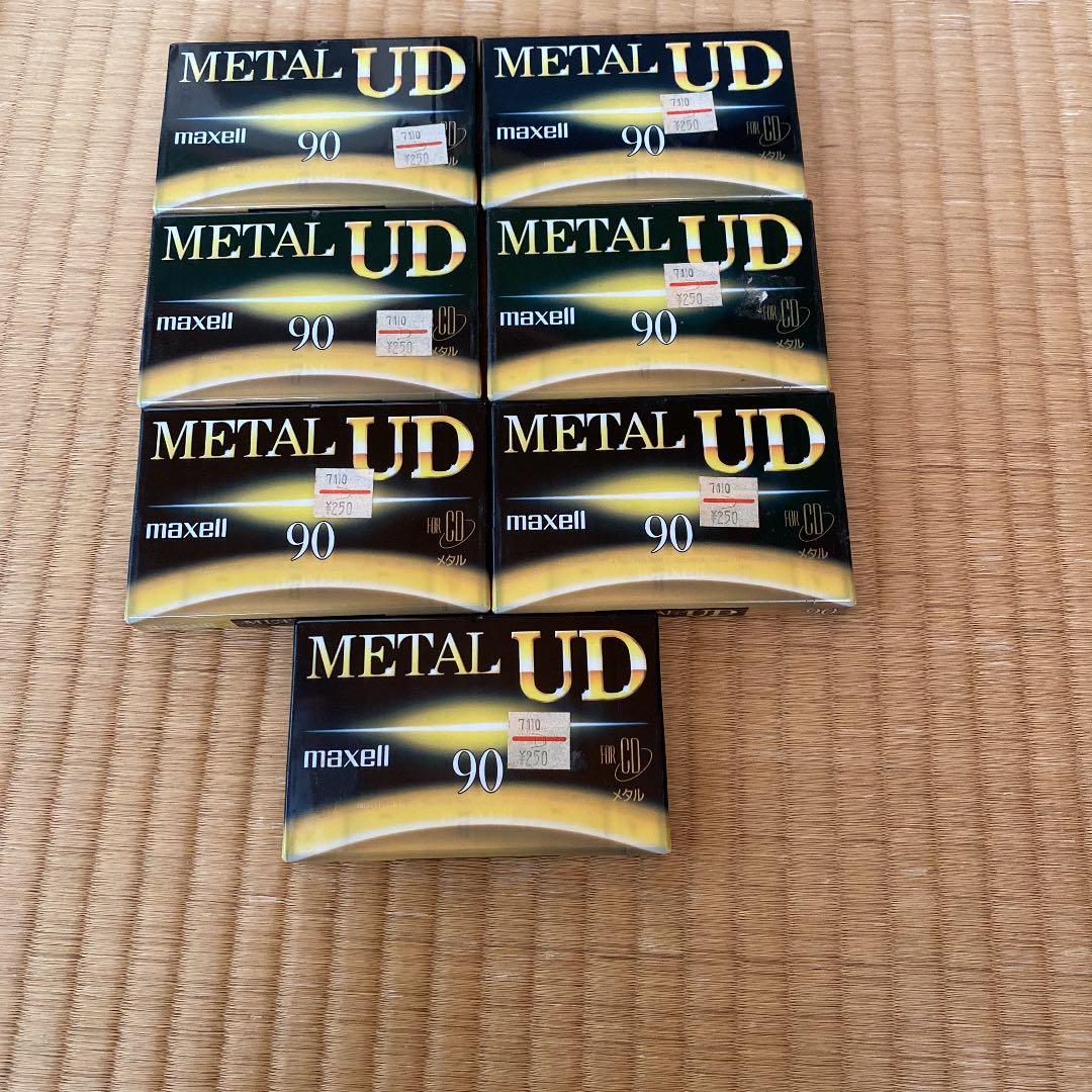 カセットテープ　maxell MUD-90G 7本セット