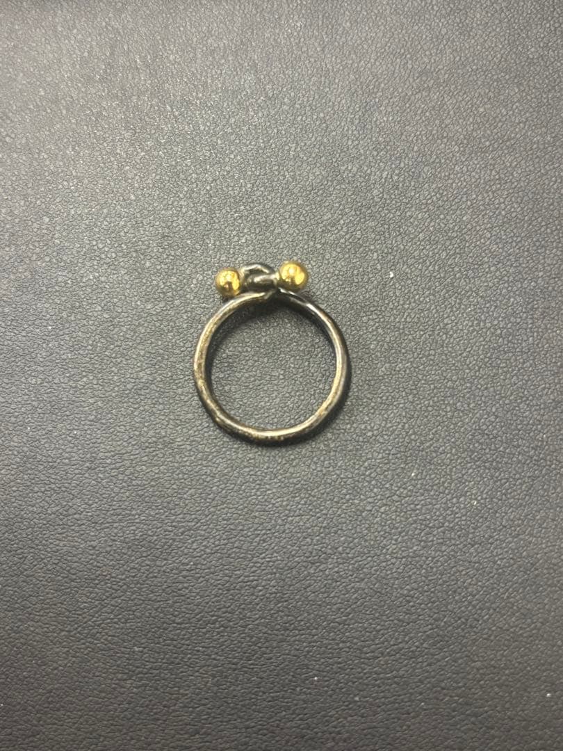 ティファニー　シルバー ゴールド コンビネーションリング