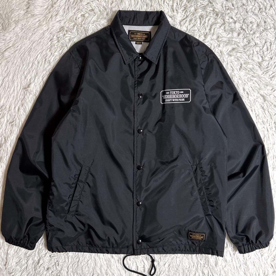 NEIGHBORHOOD BROOKS コーチジャケット ブラック 黒 M