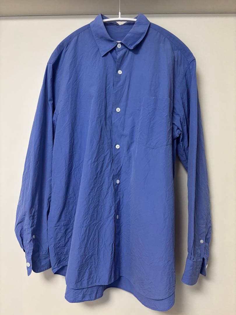 comoli コモリシャツ　サックス　1