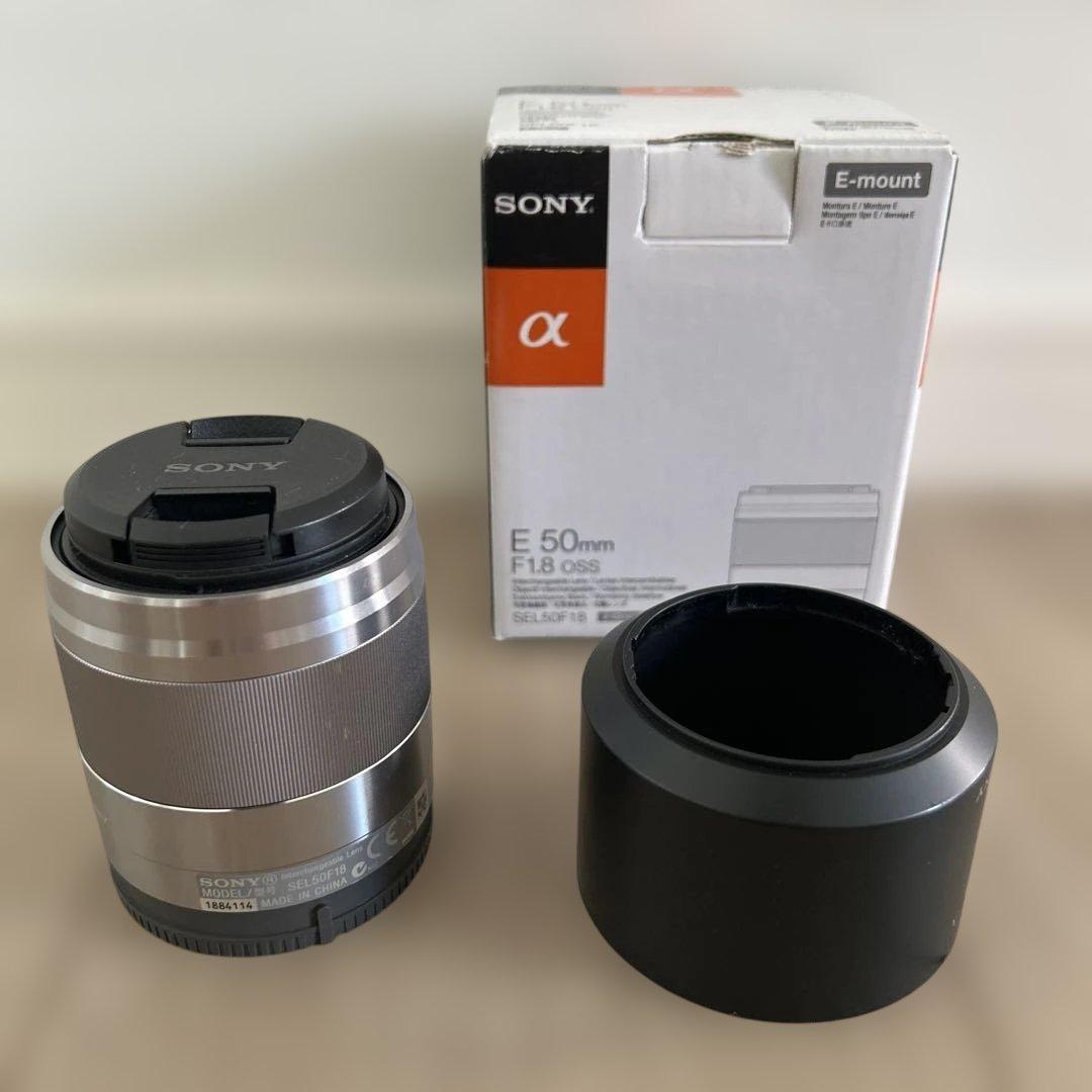 E50mmf1.8 SEL50F18 OSS 単焦点レンズ SONY 箱あり