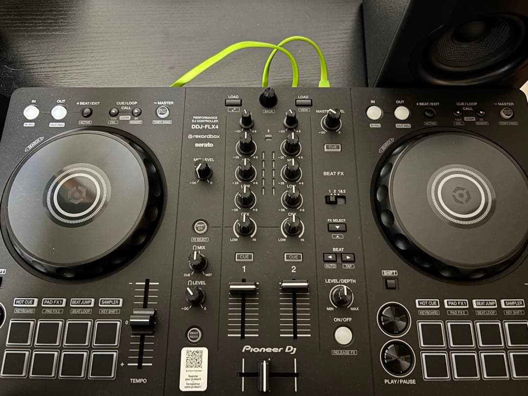 【すぐ使える】DDJ-FLX4 DJセット（ヘッドホン、スピーカー、カバン付）