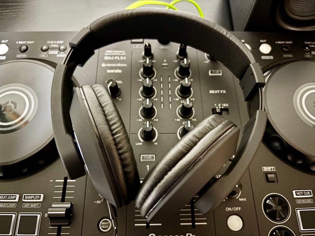 【すぐ使える】DDJ-FLX4 DJセット（ヘッドホン、スピーカー、カバン付）