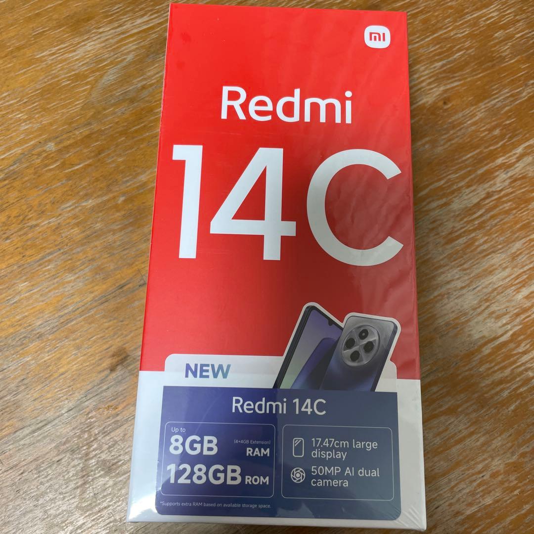 【新品/未使用/未開封】Redmi 14C 128GB ミッドナイトブラック
