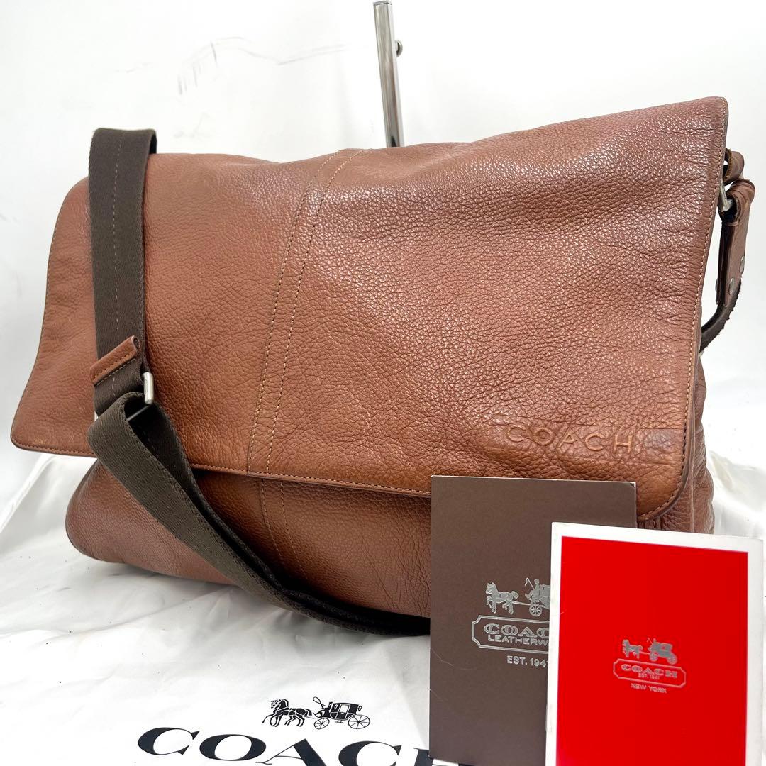 希少✨コーチ オールド メッセンジャーバッグ ショルダー 斜め掛け カムデン